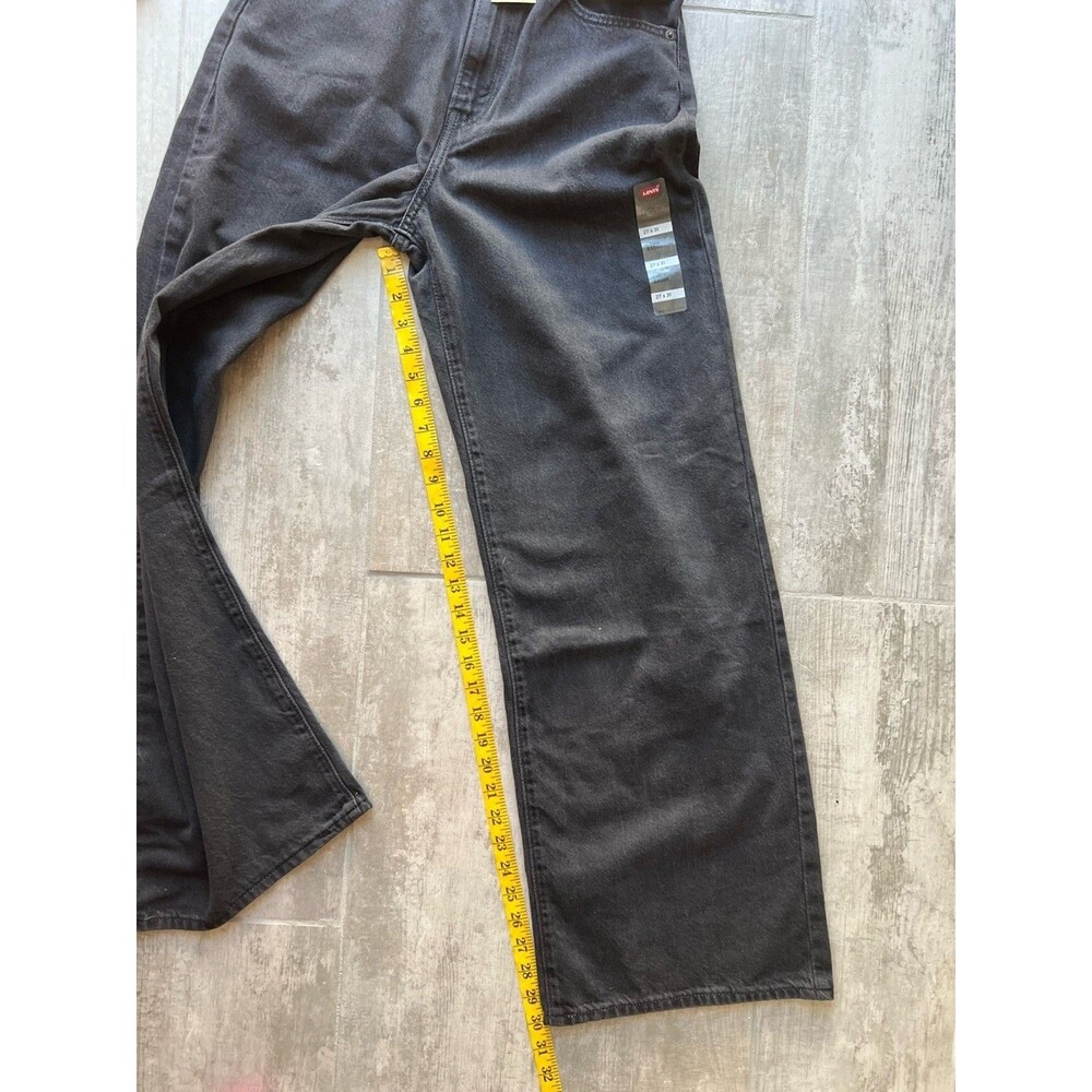 Levi's Women High-Rise Cinch Baggy Jeans Capturing Moments NEW Straight 27 x 31 - Picture 9 of 11